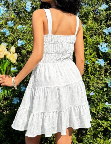 Rochie scurta SHEIN, alb