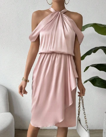 Rochie scurta SHEIN, roz