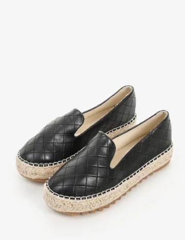 Espadrile BULL BOXER, negru Negru