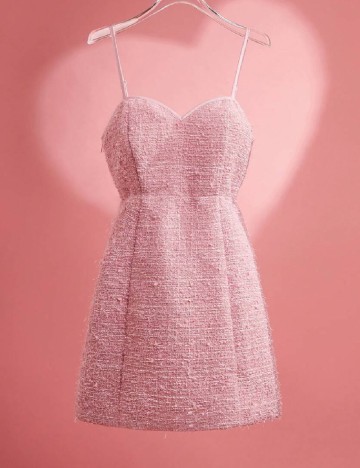 Rochie scurta SHEIN, roz