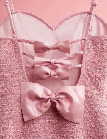 Rochie scurta SHEIN, roz