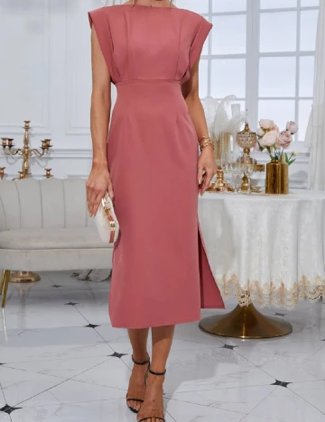 Rochie medie SHEIN, roz