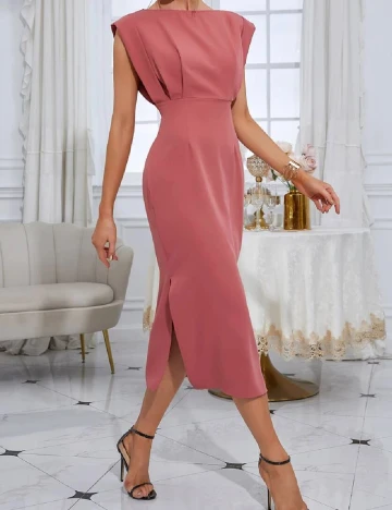 Rochie medie SHEIN, roz