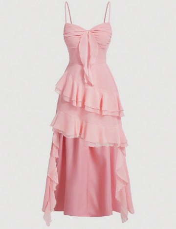 Rochie medie SHEIN, roz