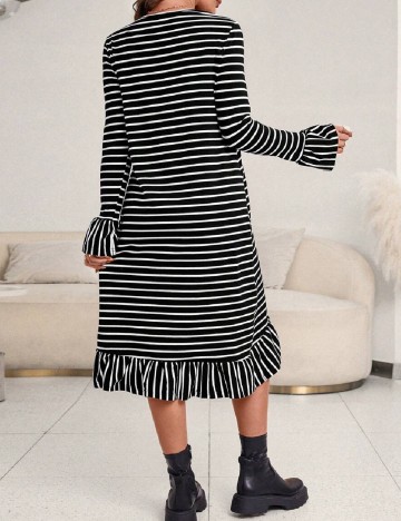 Rochie medie SHEIN Maternity, negru