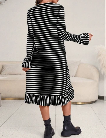 Rochie medie SHEIN Maternity, negru