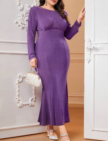 Rochie lunga SHEIN CURVE, mov