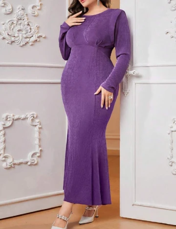 Rochie lunga SHEIN CURVE, mov