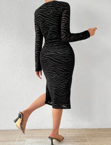 Rochie medie SHEIN, negru