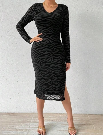 Rochie medie SHEIN, negru