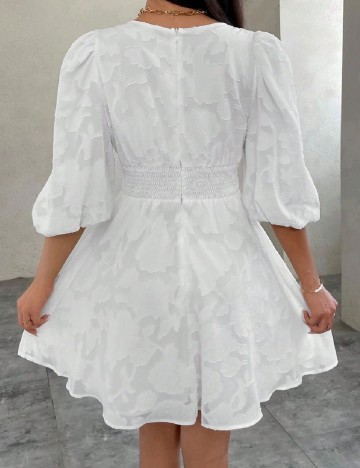 Rochie scurta SHEIN, alb