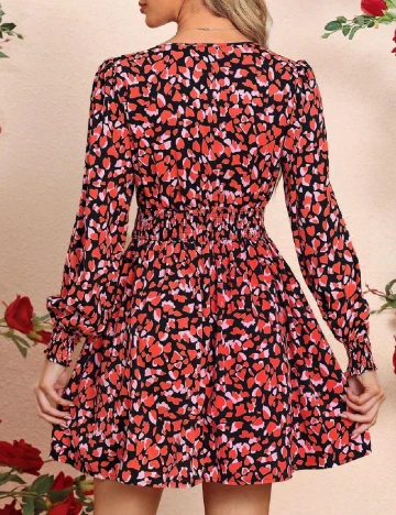 Rochie scurta SHEIN, rosu