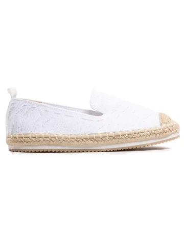 Espadrile BULL BOXER, alb Alb