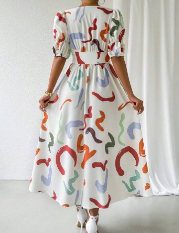 Rochie lunga SHEIN, ecru