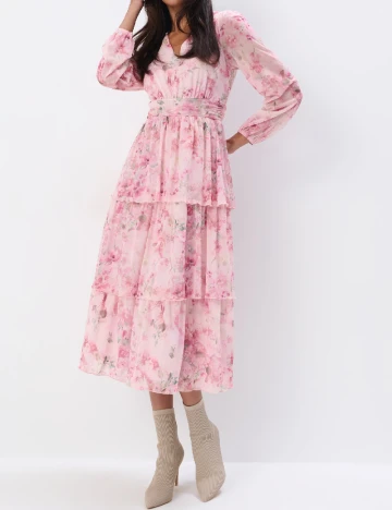 Rochie medie Mohito, floral print