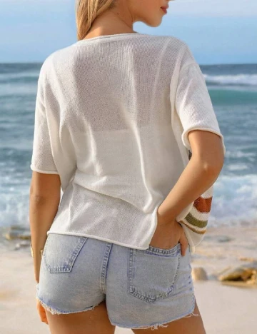 Bluza SHEIN, alb