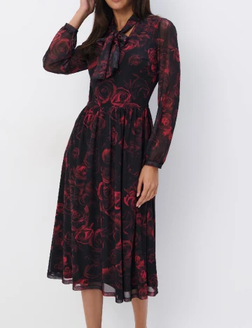 Rochie medie Mohito, negru