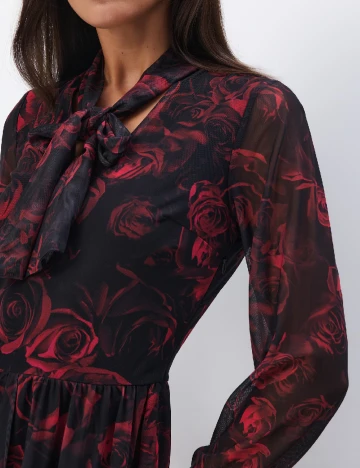 Rochie medie Mohito, negru