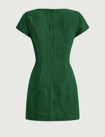 Rochie scurta SHEIN, verde