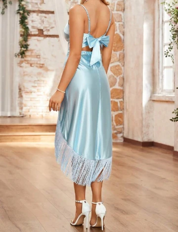 Rochie medie SHEIN, albastru