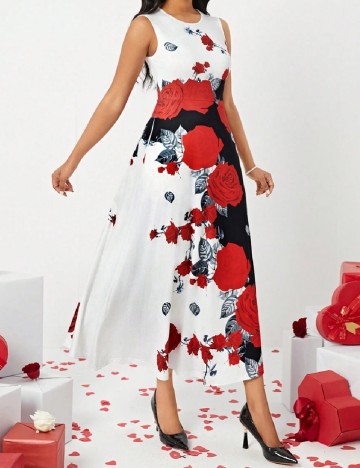 Rochie lunga SHEIN, mix culori