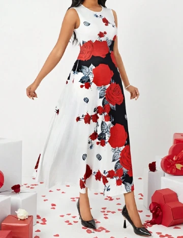 Rochie lunga SHEIN, mix culori