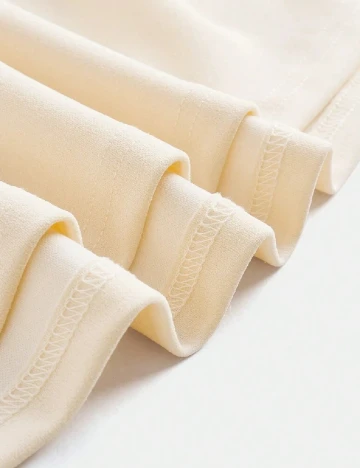 Fusta SHEIN CURVE, crem