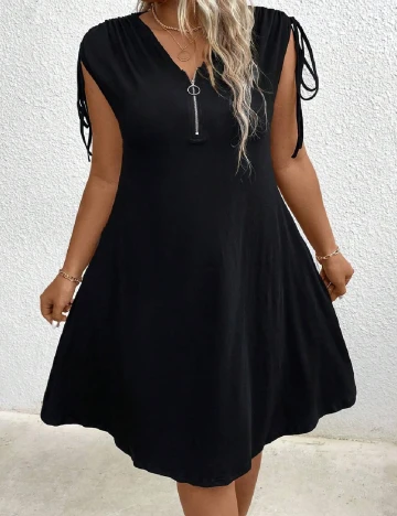 Rochie scurta SHEIN CURVE, negru