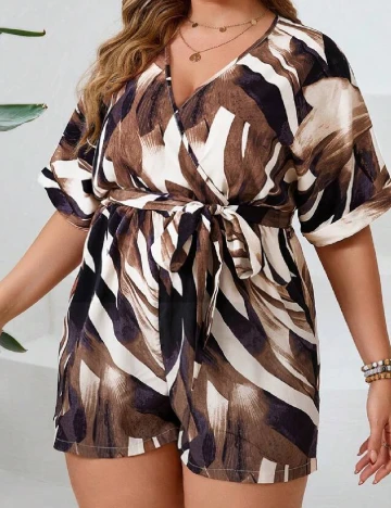 Salopeta SHEIN CURVE, mix culori Mix culori
