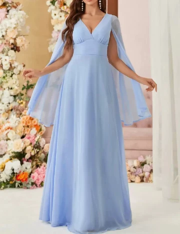 Rochie lunga SHEIN, albastru