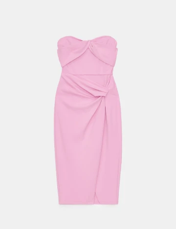 Rochie medie Mohito, roz