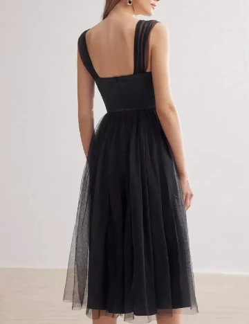 Rochie medie MOTF, negru