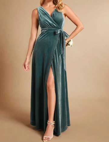 Rochie lunga SHEIN, verde