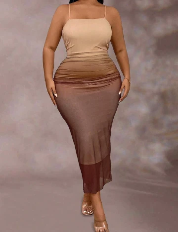 Rochie lunga SHEIN CURVE, m