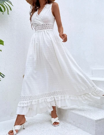 Rochie lunga SHEIN, alb