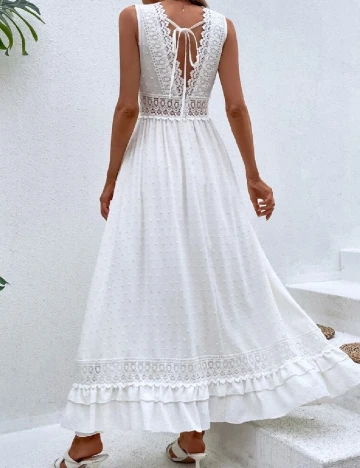 Rochie lunga SHEIN, alb