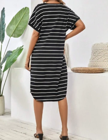 Rochie medie SHEIN Maternity, negru