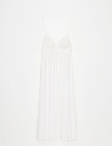 Rochie medie Mohito, alb