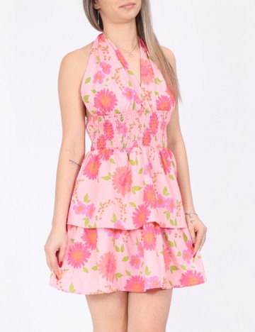 Rochie scurta SHEIN, floral print