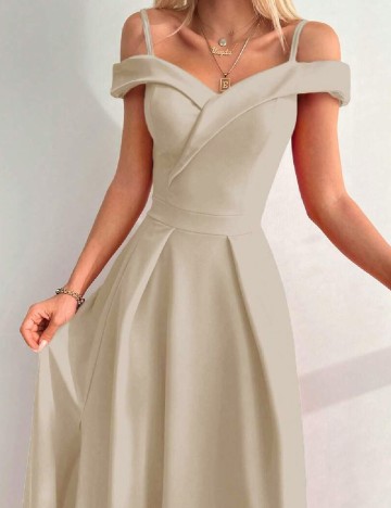 Rochie lunga SHEIN, bej