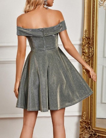 Rochie scurta SHEIN, gri