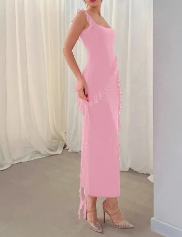 Rochie lunga SHEIN, roz