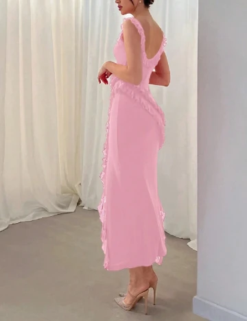 Rochie lunga SHEIN, roz