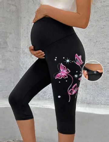 Colanti SHEIN Maternity, negru