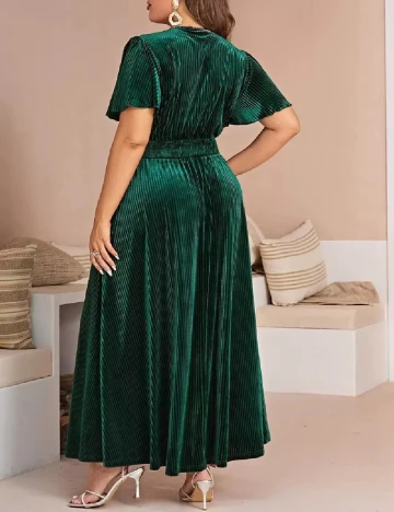 Rochie lunga SHEIN CURVE, verde