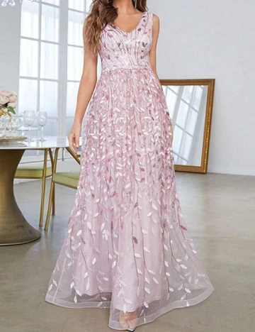 Rochie lunga SHEIN, roz
