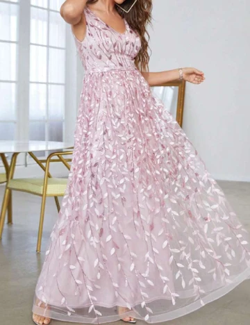 Rochie lunga SHEIN, roz