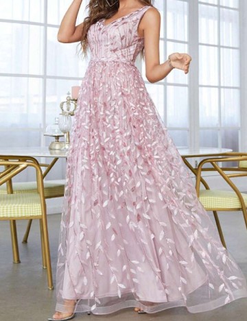 Rochie lunga SHEIN, roz