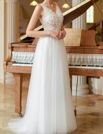 Rochie lunga SHEIN, alb