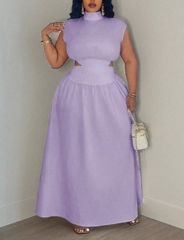 Rochie lunga SHEIN CURVE, mov
